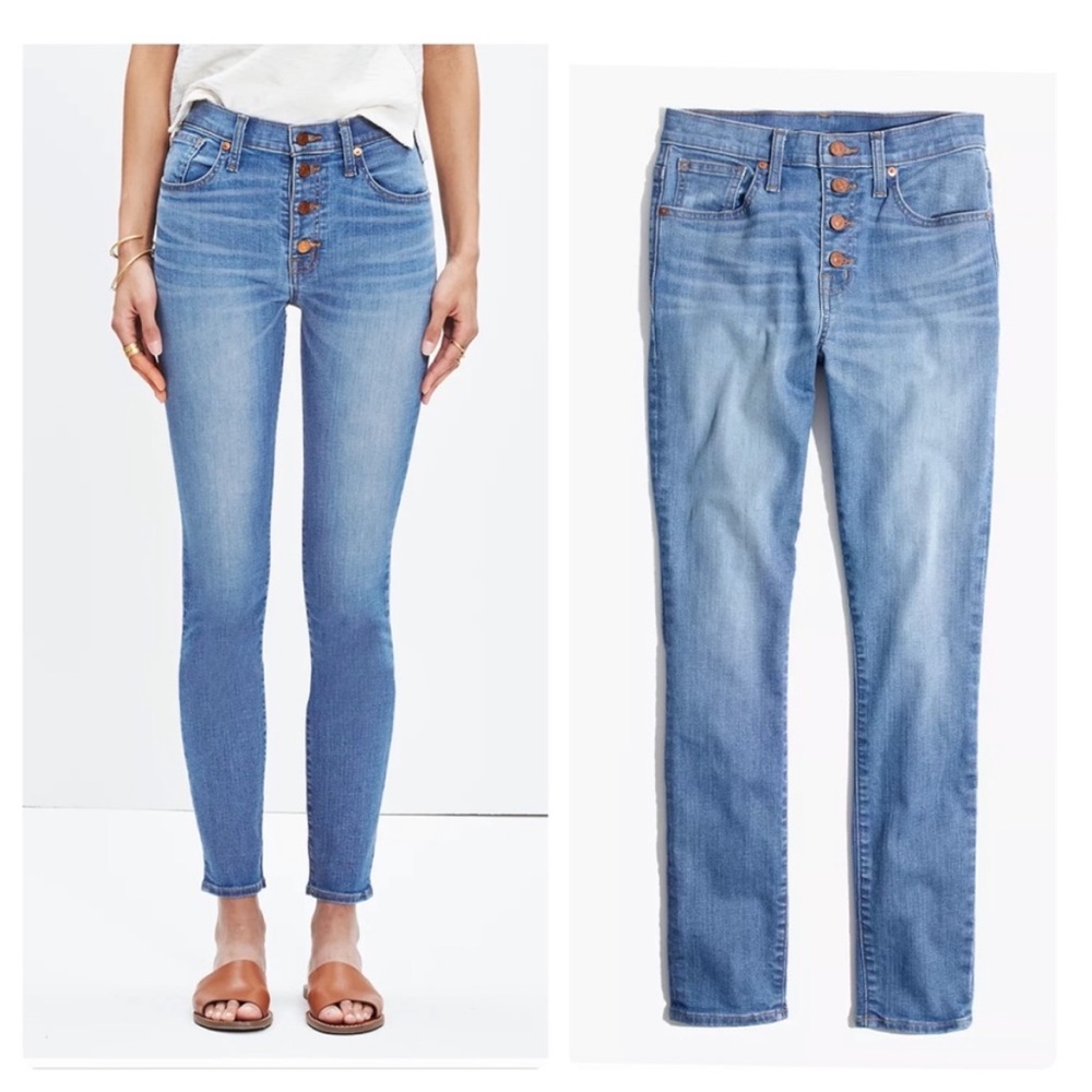 Madewell High Rise Skinny Jeans
